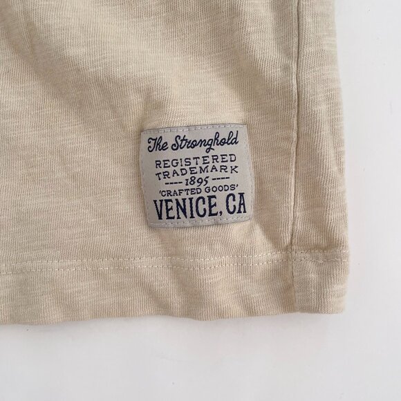 The Stronghold Tiger Graphic Tee Men XS Colorblock Raglan Long Sleeve Venice, CA - Picture 6 of 7